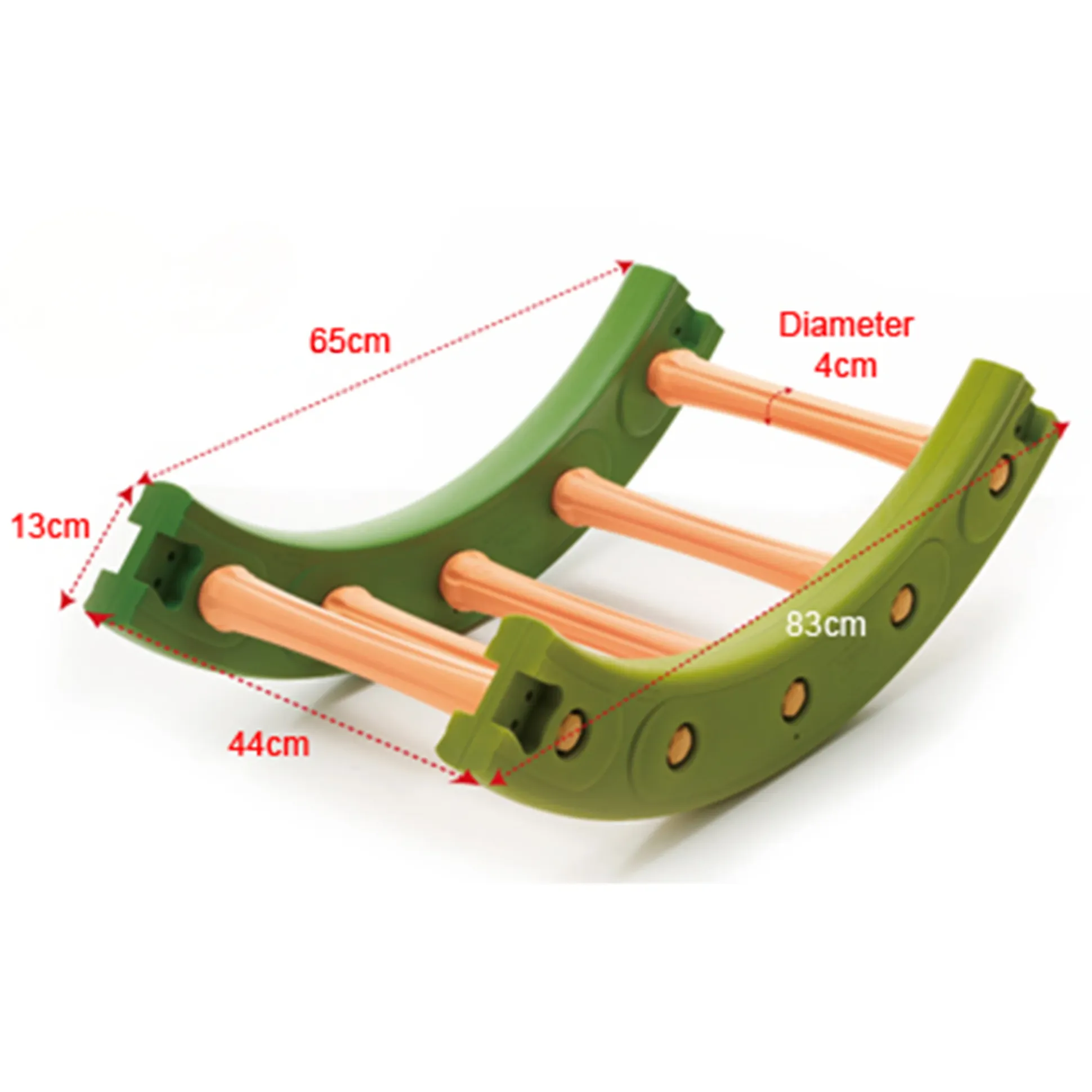 Climbing Balance Arch Set | Modular Active Play Equipment with Climbing Arch & Balance Path