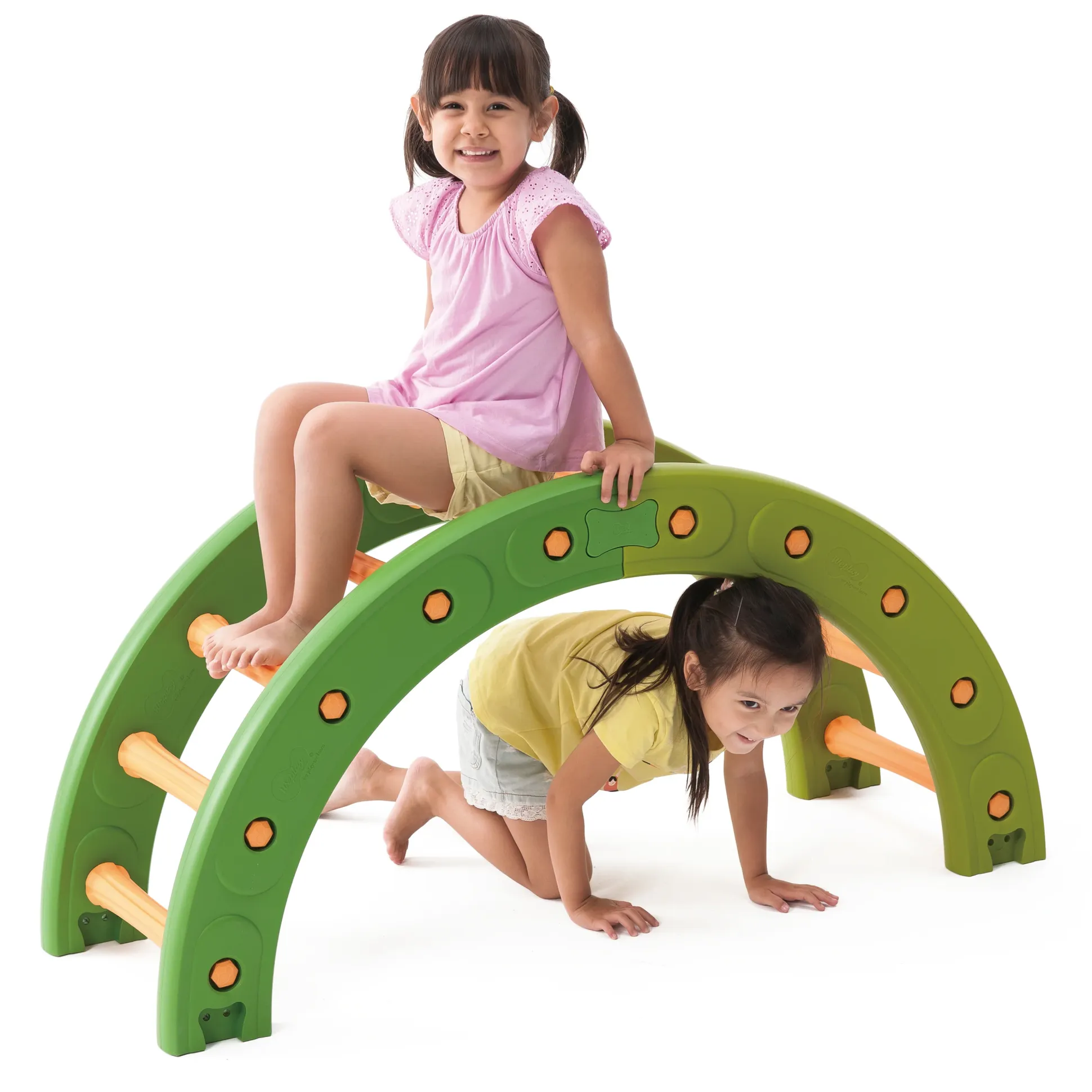 Climbing Balance Arch Set | Modular Active Play Equipment with Climbing Arch & Balance Path