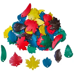 Coconut Shell Leaf Counters | Set of 50 Natural Math Manipulatives