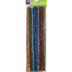 Colassal Chenille Stems - Tinsel