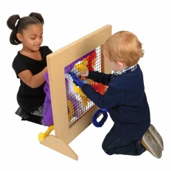 Collaborative Classroom Weaving Frame | Eco-Friendly Wood Activity Tool