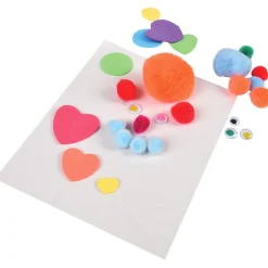 Collage Boards Set | 24 Peel-and-Stick White Cardstock