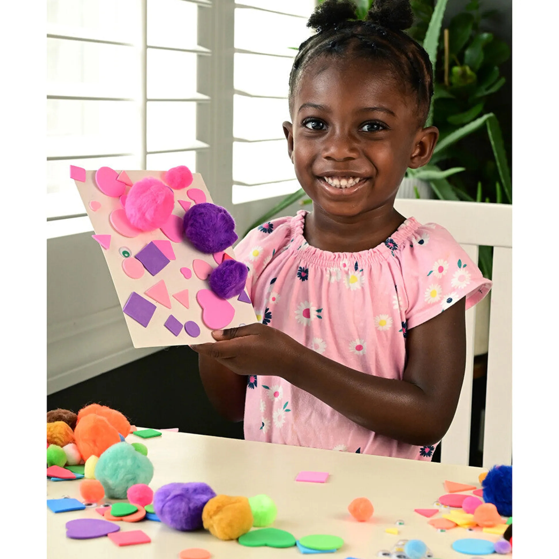 Collage Boards Set | 24 Peel-and-Stick White Cardstock