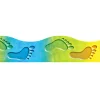 Colorblend Footprints Border Terrific Trimmers® - 39 ft