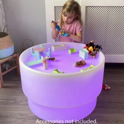 Color-Changing Discovery Table | LED Light-Up Preschool Sensory Activity Table