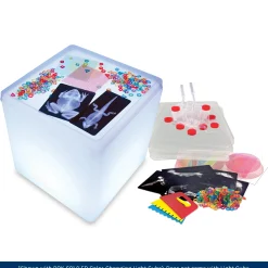 Color-Changing LED Light Cube Sensory Exploration Kit
