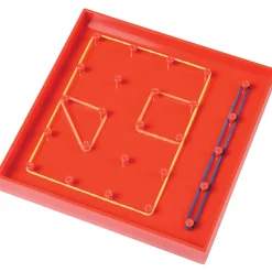 Colorful Double-Sided Geoboards Set | Explore Shapes & Symmetry