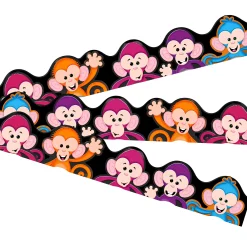 Colorful Monkey Classroom Border Trimmer -39 ft