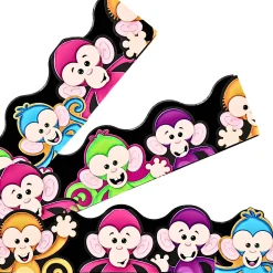Colorful Monkey Classroom Border Trimmer -39 ft