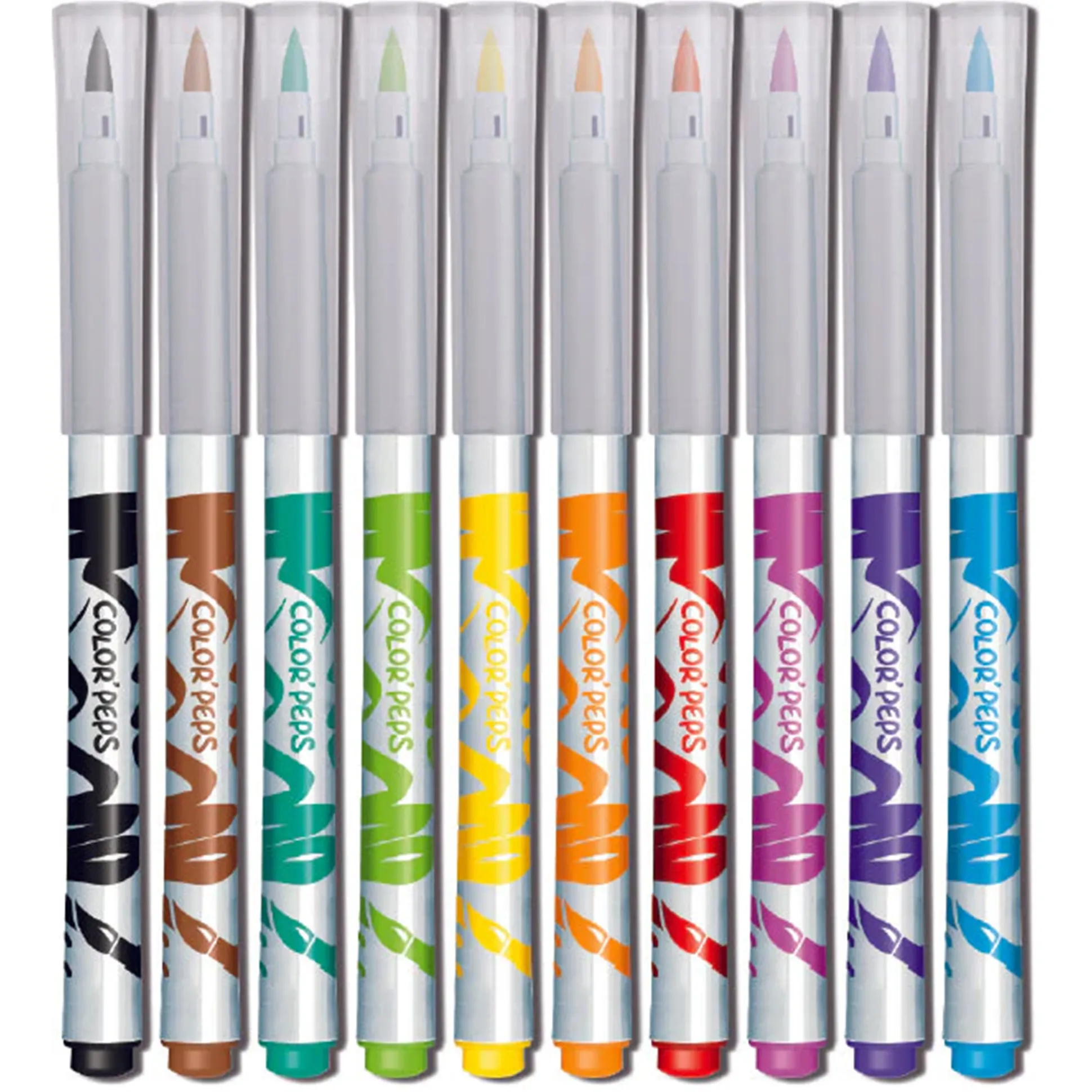Color Peps Brush Tip Markers