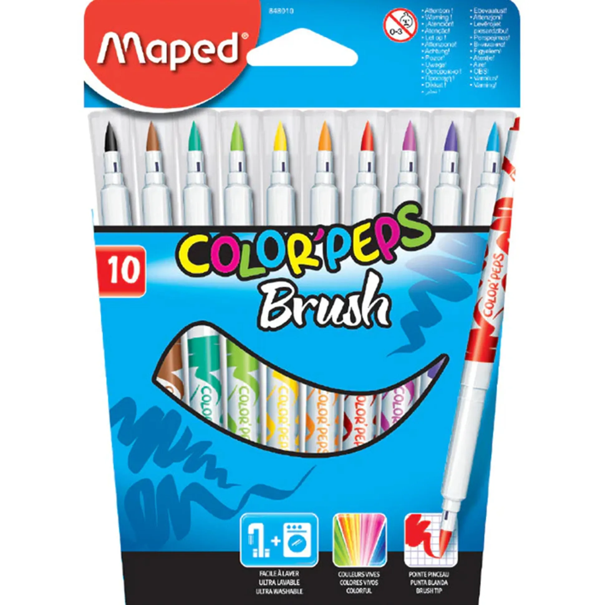Color Peps Brush Tip Markers