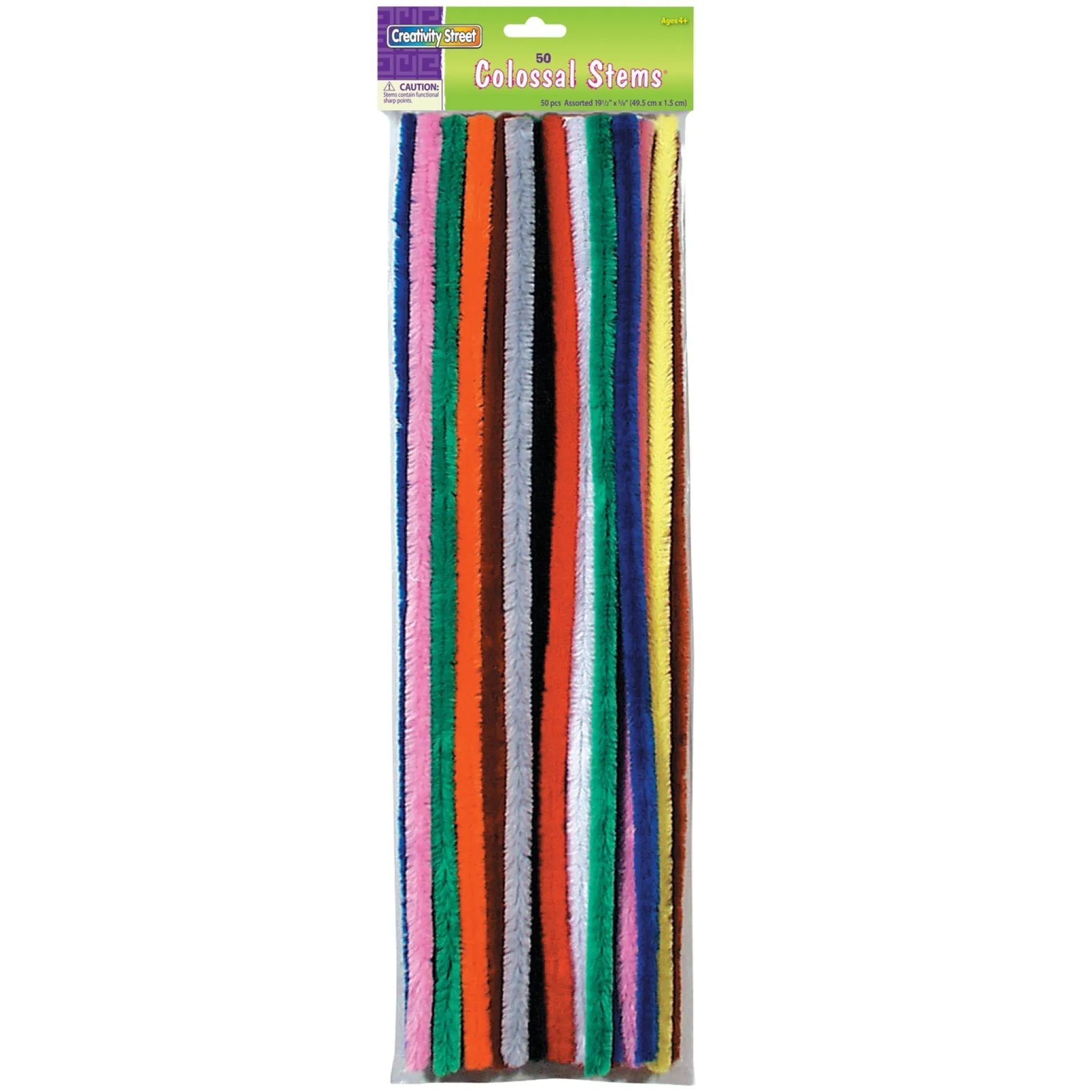 Colossal Chenille Stems - Assorted Colors