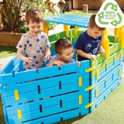 Constructa Den Building Set | 76 Piece Fort, Shelter & Hideaway Construction Toy