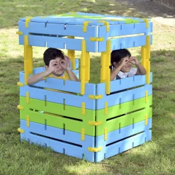 Constructa Den Building Set | 76 Piece Fort, Shelter & Hideaway Construction Toy