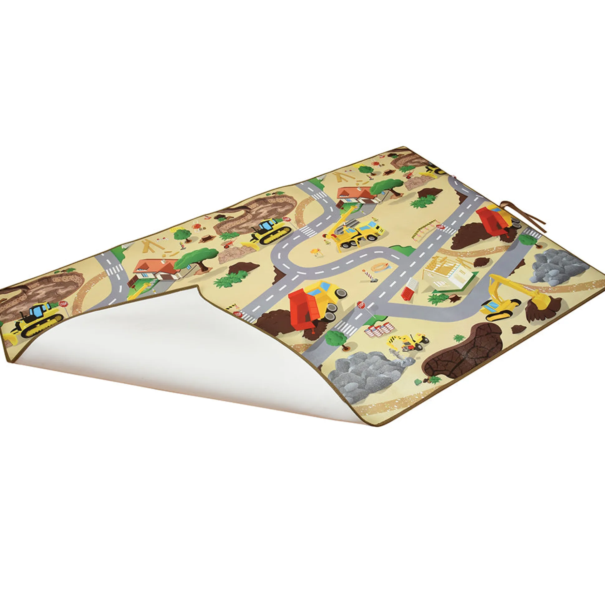 Construction Road Play Mat – Wipe Clean Surface