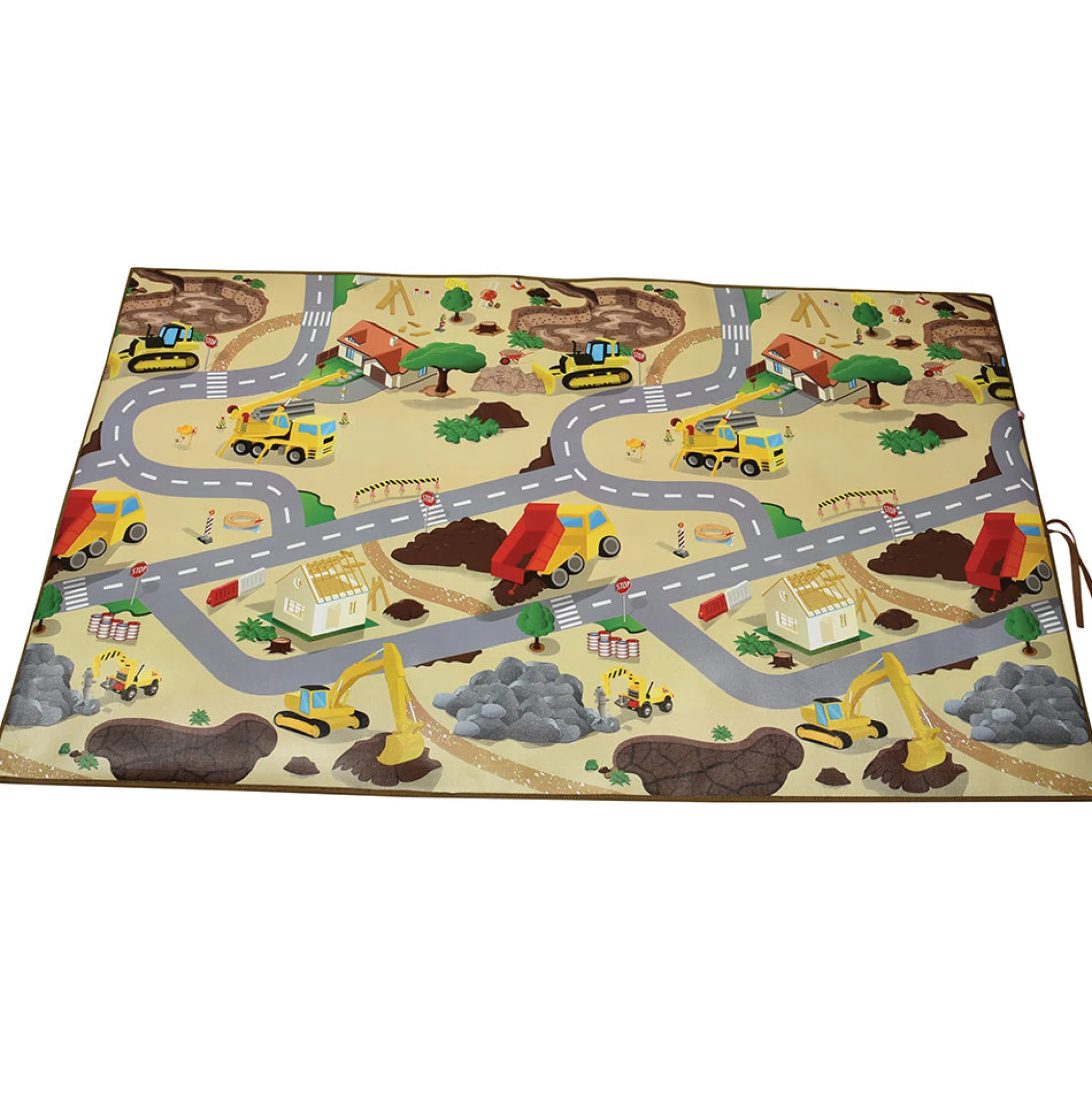 Construction Road Play Mat – Wipe Clean Surface