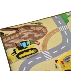 Construction Road Play Mat – Wipe Clean Surface