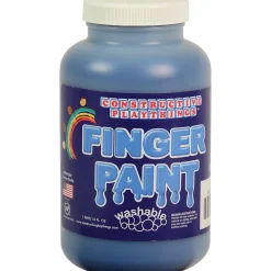 Constructive Playthings® Blue Washable Finger Paint - Pint