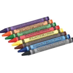 Constructive Playthings® Crayons Value Pack | 800 Non-Toxic Standard-Size Crayons in 8 Colors with Storage Box