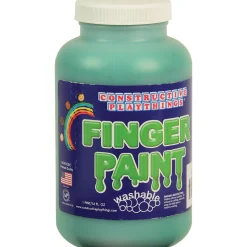 Constructive Playthings® Green Washable Finger Paint - Pint