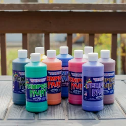 Constructive Playthings® Washable Tempera Paint - Set of 9 Pints