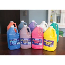 Constructive Playthings® Washable Tempera Gallon Paint - Set of 9 Colors