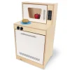 Contemporary White Dishwasher & Microwave Combo | Preschool Pretend Play Kitchen Appliance