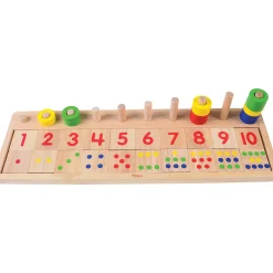 Count & Match Numbers Board - 83 Pieces