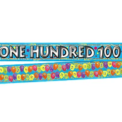 Count to 100 Double-Sided Bulletin Board Border