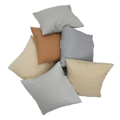 17" Cozy Floor Pillows | 6-Piece Soft Foam Cushion Set | Elements Collection