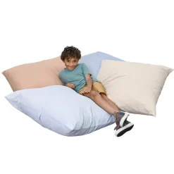27" Cozy Floor Pillows | 4-Piece Soft Foam Cushion Set | Elements Collection