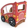 Cozytown Fire Truck | ADA Ground-Level Playground Rider for Ages 2–5