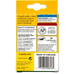Crayola® Multi-Colored Chalkboard Chalk - 12 pack