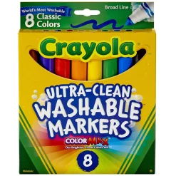 Crayola® Washable Broad Line Markers - Classic - 8 Pack