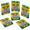 Crayola® Washable Markers Bundle | Set of 6 Packs with 8 Broad Line Markers Each | Non-Toxic Kids Coloring Supplies