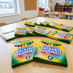 Crayola® Washable Markers Bundle | Set of 12 Packs with 8 Broad Line Markers Each