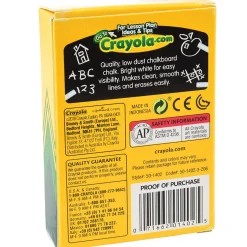 Crayola® White Anti-Dust Chalk
