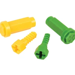 Create-A-Dino Construction Play Set | Build & Roll T-Rex and Stegosaurus with Tools
