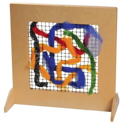 Creative Weaving Frame Set | Complete Classroom Kit with Wooden Frame, Scarves & Noodles