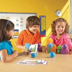 Critical Thinking Puzzle Game for Kids – 20 Activity Cards & Multicolor Blocks – Spatial Reasoning, Pattern Matching & STEM Learning, Ages 5-13