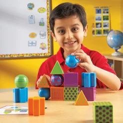 Critical Thinking Puzzle Game for Kids – 20 Activity Cards & Multicolor Blocks – Spatial Reasoning, Pattern Matching & STEM Learning, Ages 5-13