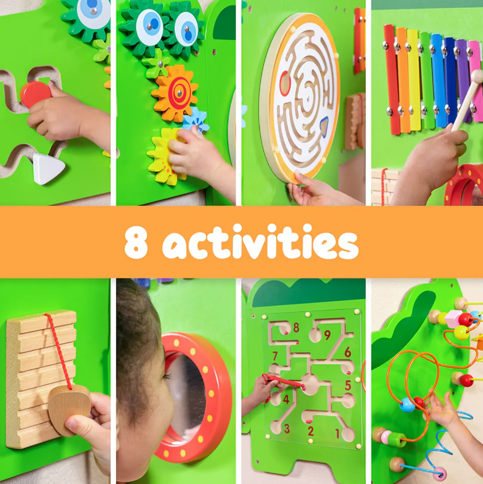 Crocodile Activity Wall Panel