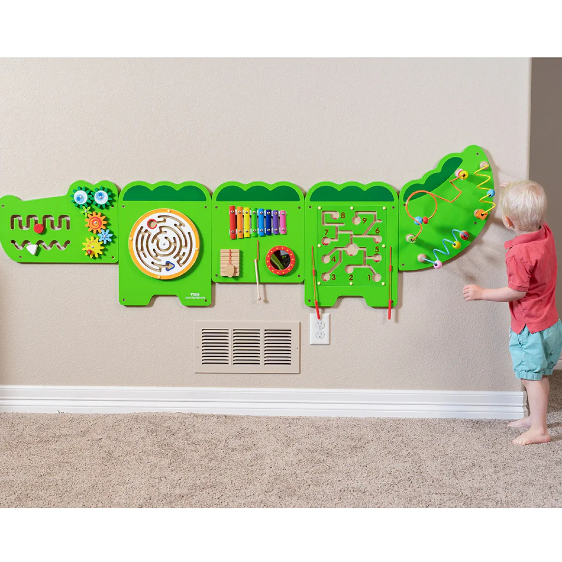 Crocodile Activity Wall Panel