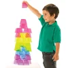 Crystal Color Stacking Cups