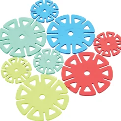 Crystal Connectors Building Discs – 300-Piece Translucent STEM Construction Set for Kids Ages 3+