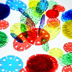 Crystal Connectors Building Discs – 300-Piece Translucent STEM Construction Set for Kids Ages 3+
