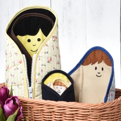 Culturally Diverse Dress to Nest Dolls | 5 Piece Set with Zippers, Snaps, and Buttons