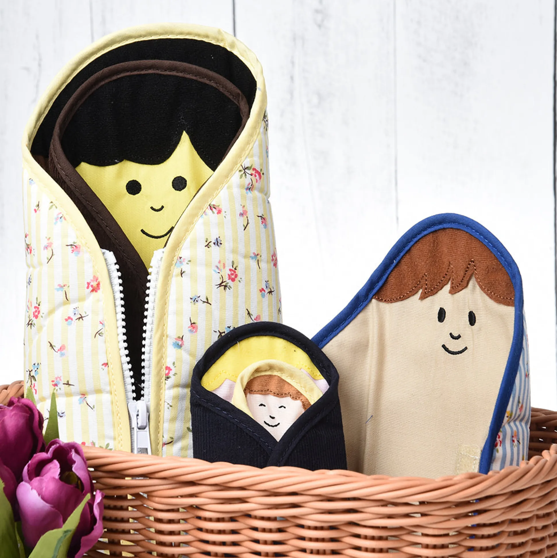 Culturally Diverse Dress to Nest Dolls | 5 Piece Set with Zippers, Snaps, and Buttons