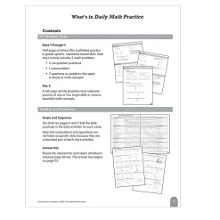 Daily Math Practice Workbook Grade 3