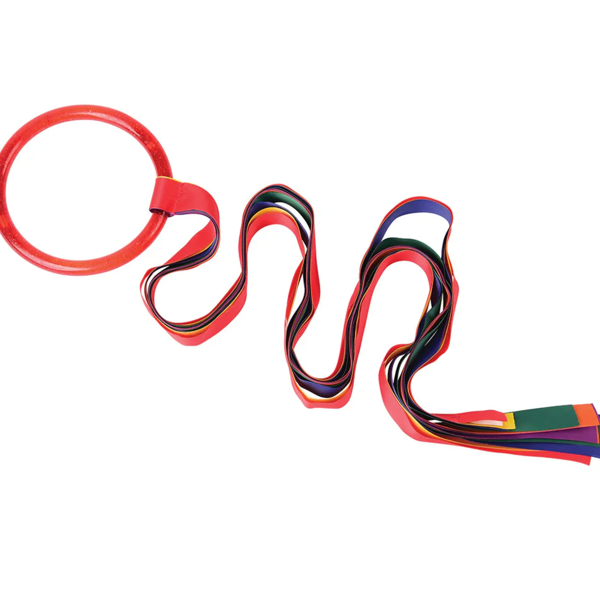 Dancing Ribbons Set | 6 Colorful Streamers with Easy-Grip Rings